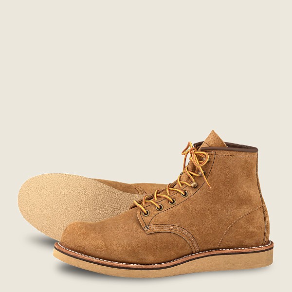 Red Wing Heritage Bot Erkek - Rover - 6-Inch Muleskinner Deri - Turuncu - 30CFXRZMY